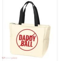 No Daddy Ball As Baseball Coach Tote Bag thumb 3