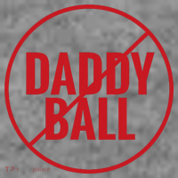No Daddy Ball As Baseball Coach Toddler Hoodie thumb 2