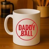 No Daddy Ball As Baseball Coach Coffee Mug thumb 4