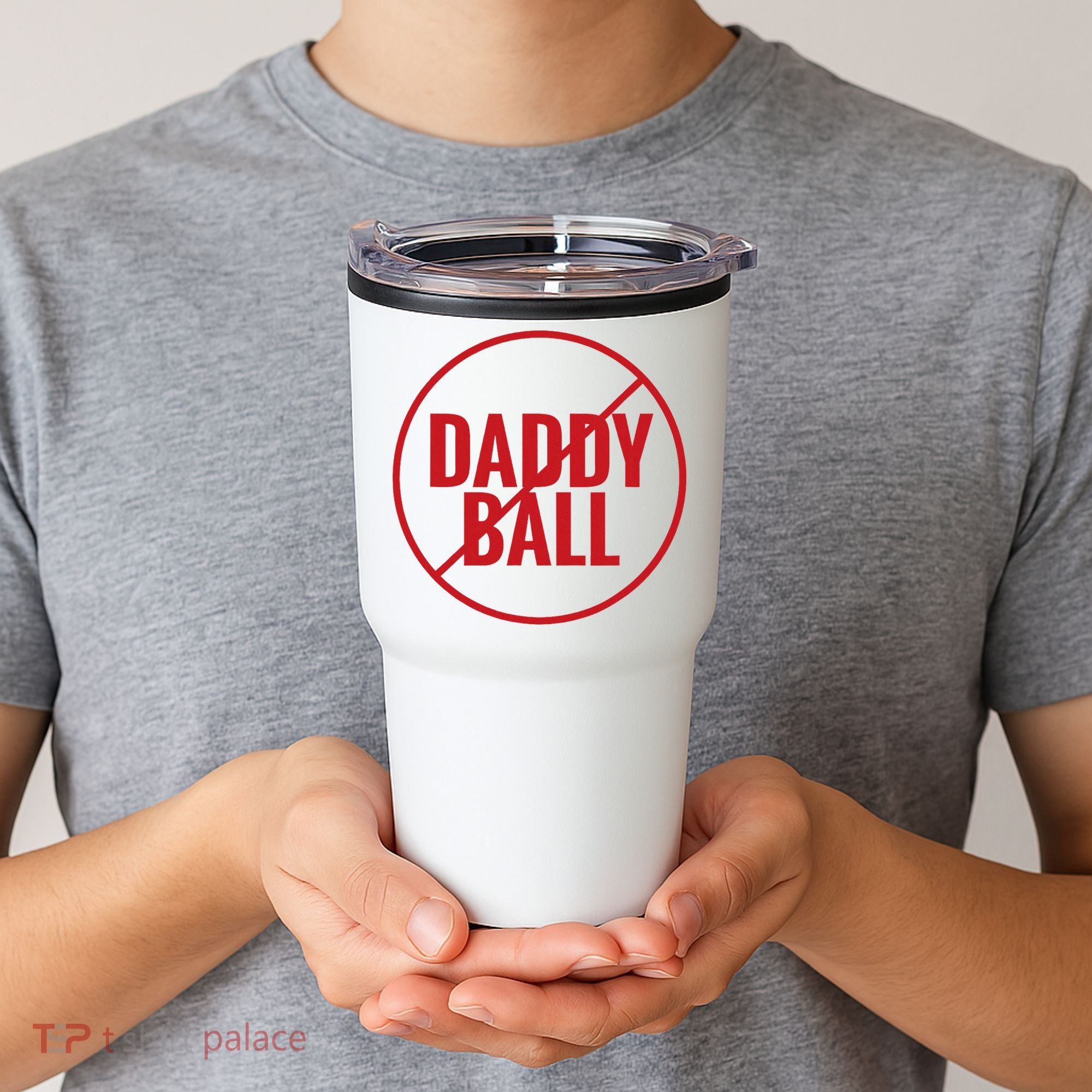 No Daddy Ball As Baseball Coach Tumbler