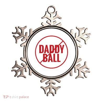No Daddy Ball As Baseball Coach Ornament