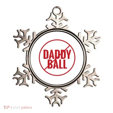 No Daddy Ball As Baseball Coach Ornament