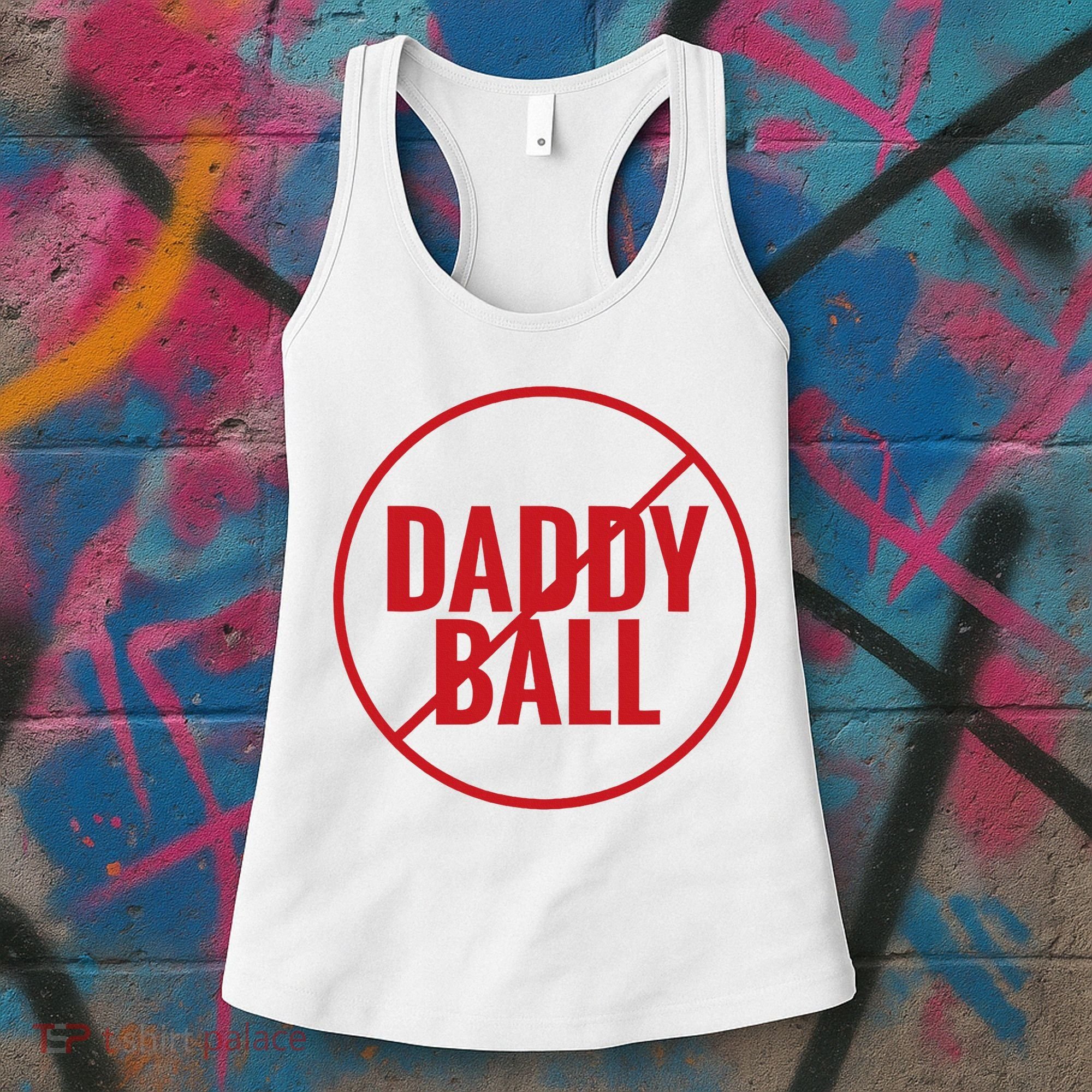 No Daddy Ball As Baseball Coach Women's Tank Top