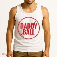 No Daddy Ball As Baseball Coach Tank Top thumb 3