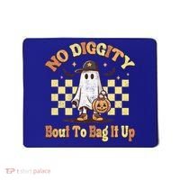 No Diggity Bout To Bag It Up Cool Ghost Halloween Mousepad thumb 0