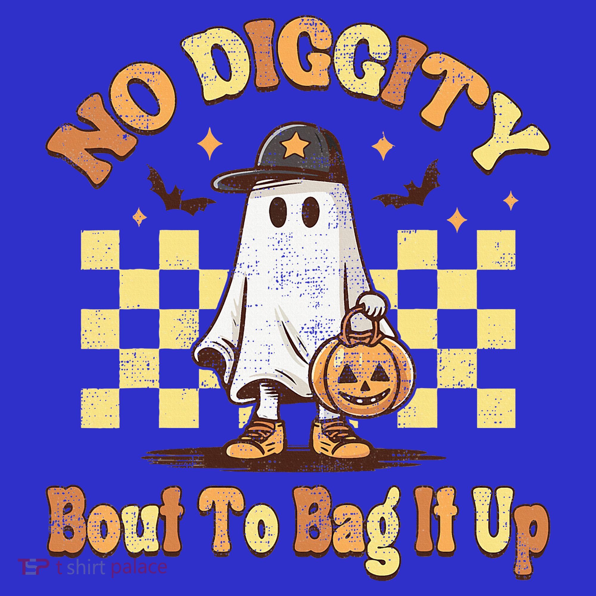 No Diggity Bout To Bag It Up Cool Ghost Halloween Mousepad