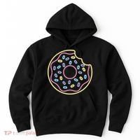 Neon Donut Bite Hoodie thumb 0