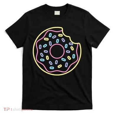 Neon Donut Bite T-Shirt