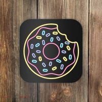 Neon Donut Bite Coaster thumb 0