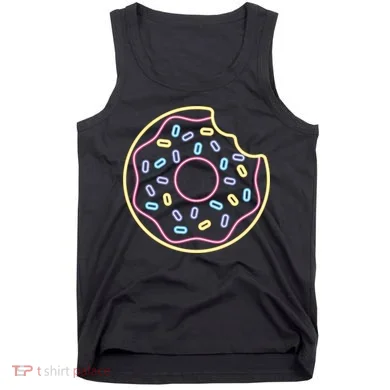 Neon Donut Bite Tank Top