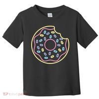 Neon Donut Bite Toddler T-Shirt thumb 0