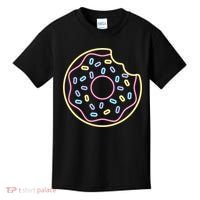 Neon Donut Bite Kids T-Shirt thumb 0
