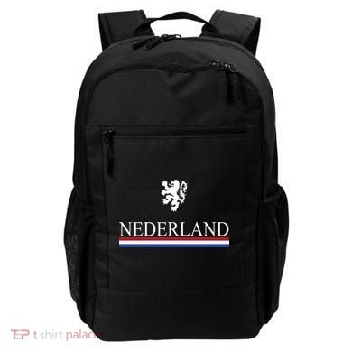 Nederland Dutch Flag Logo Backpack