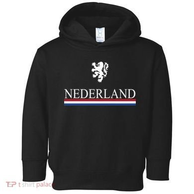 Nederland Dutch Flag Logo Toddler Hoodie