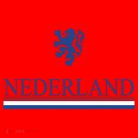 Nederland Dutch Flag Logo Santa Hat thumb 1