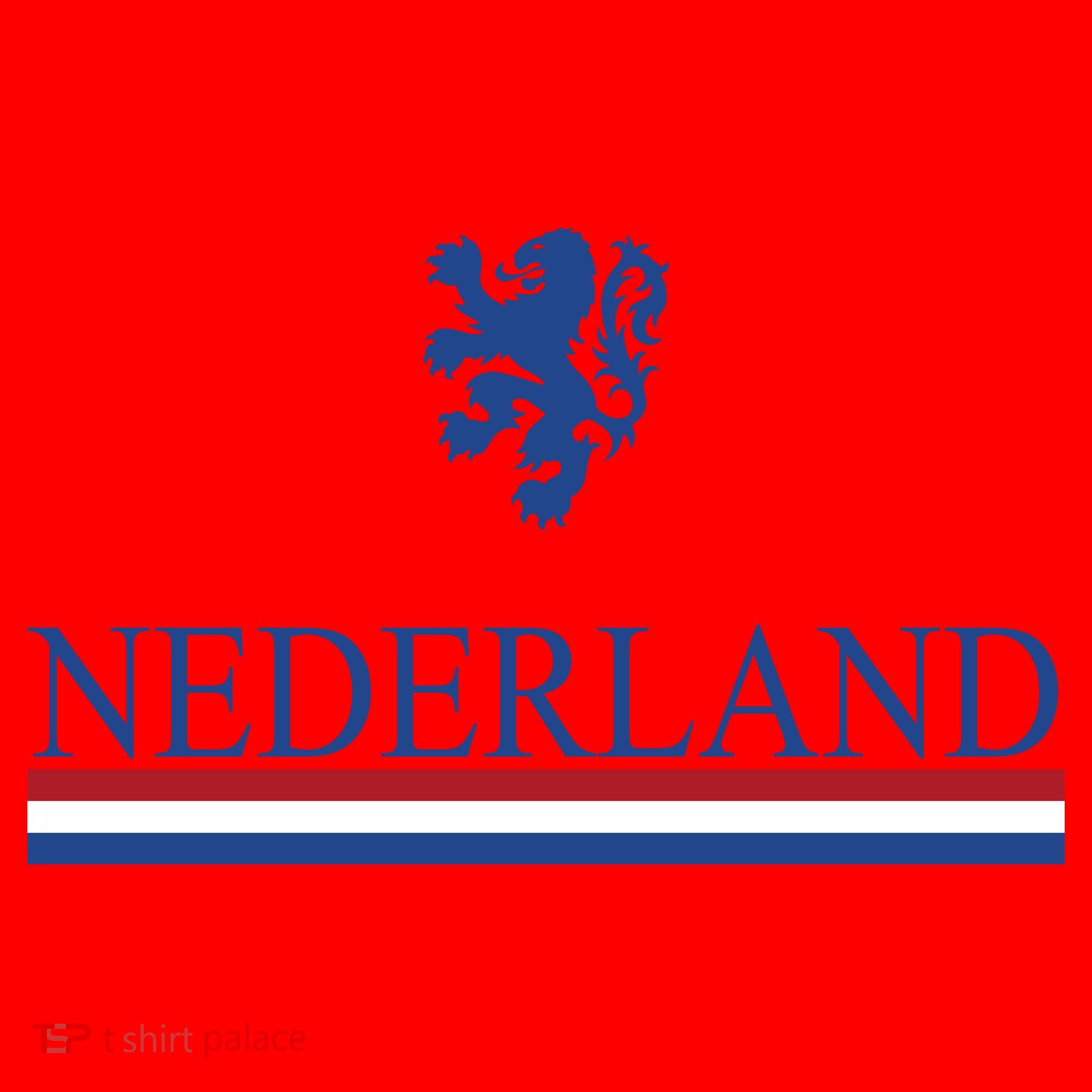 Nederland Dutch Flag Logo Santa Hat