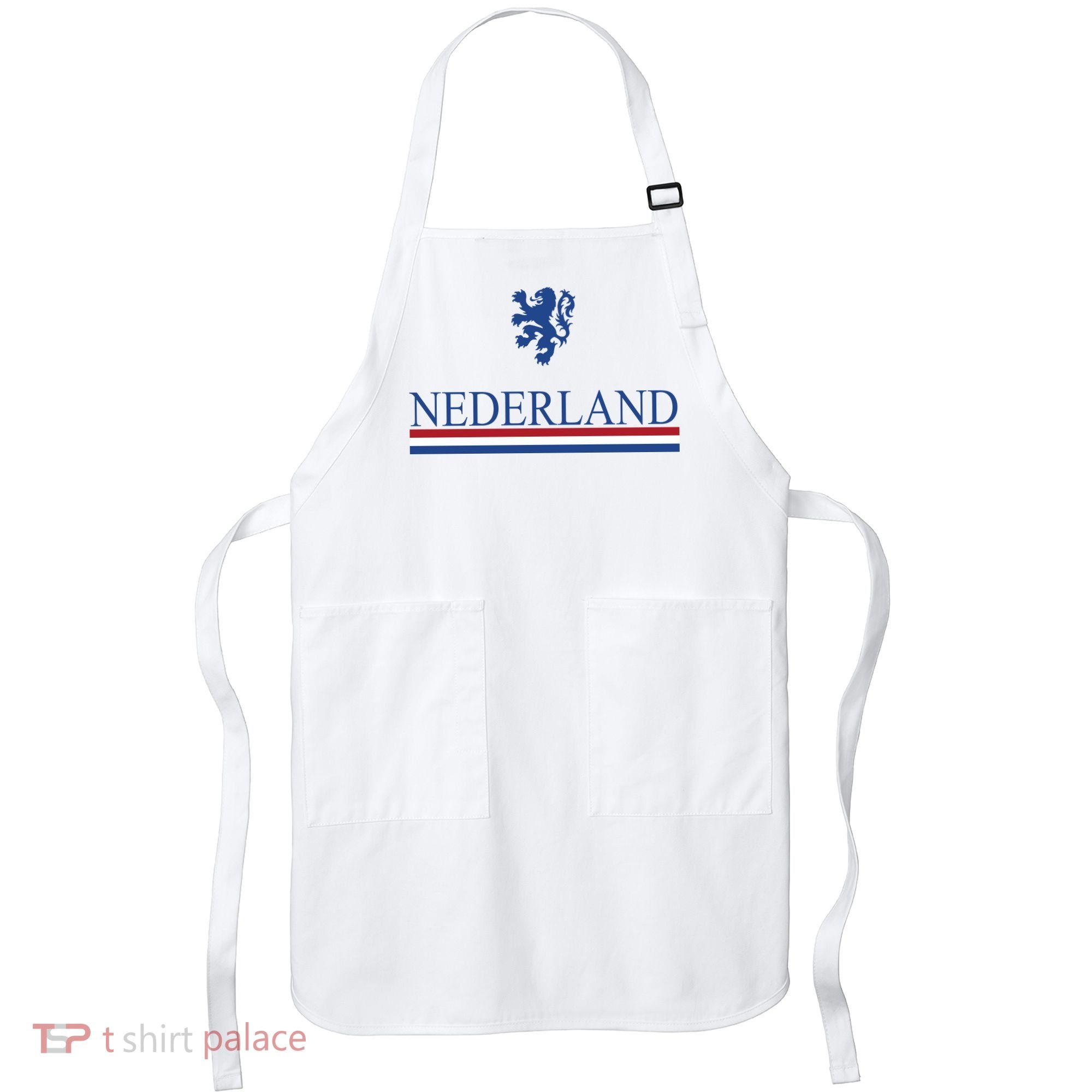 Nederland Dutch Flag Logo Apron
