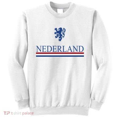 Nederland Dutch Flag Logo Sweatshirt