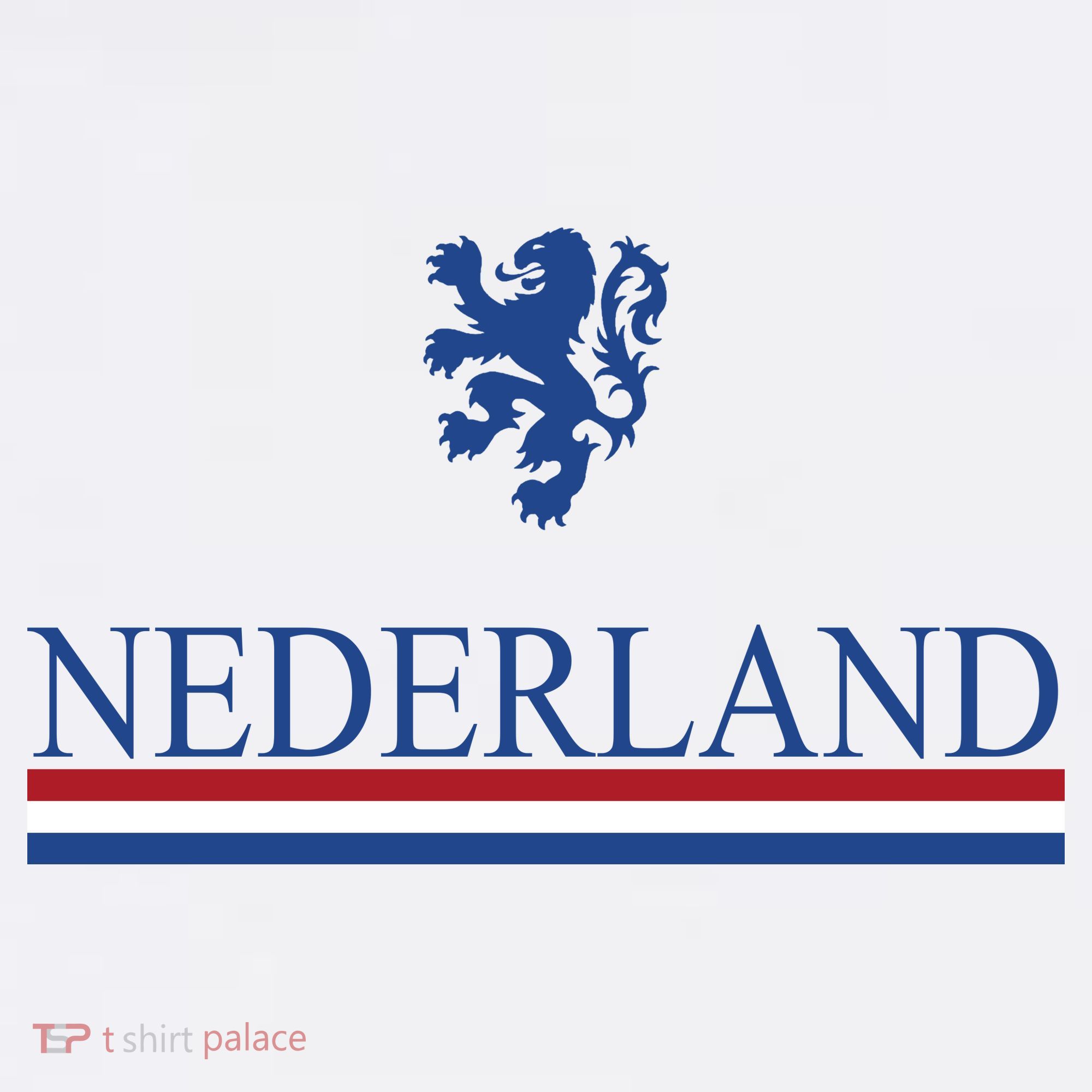 Nederland Dutch Flag Logo Button
