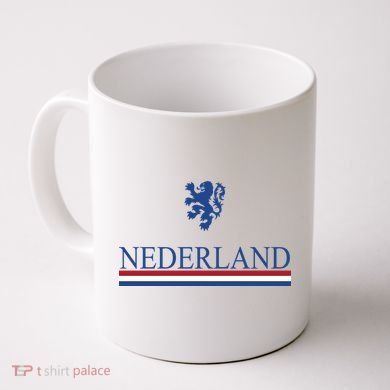 Nederland Dutch Flag Logo Coffee Mug