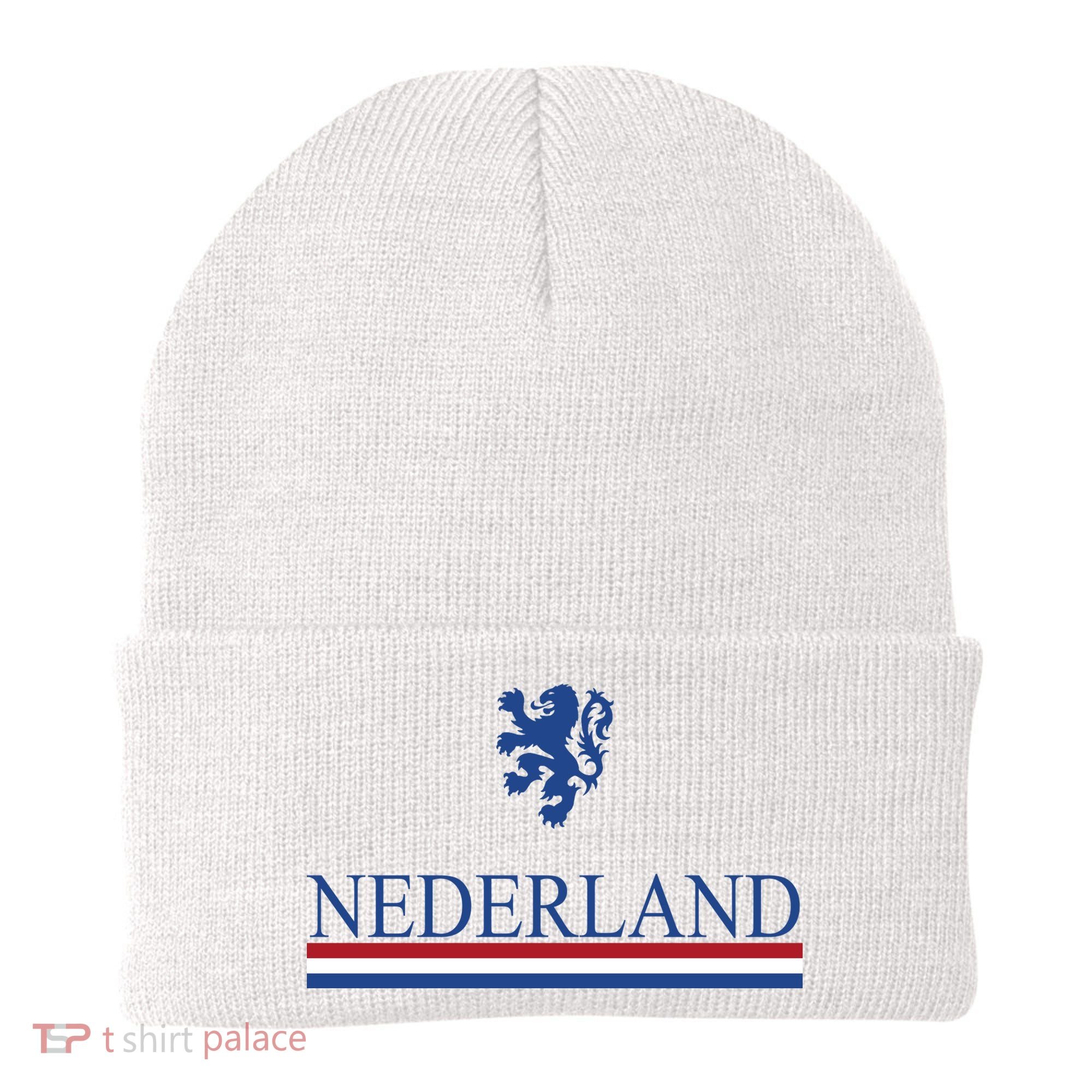 Nederland Dutch Flag Logo Beanie
