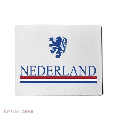 Nederland Dutch Flag Logo Mousepad