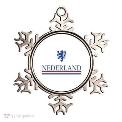 Nederland Dutch Flag Logo Ornament