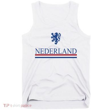 Nederland Dutch Flag Logo Tank Top