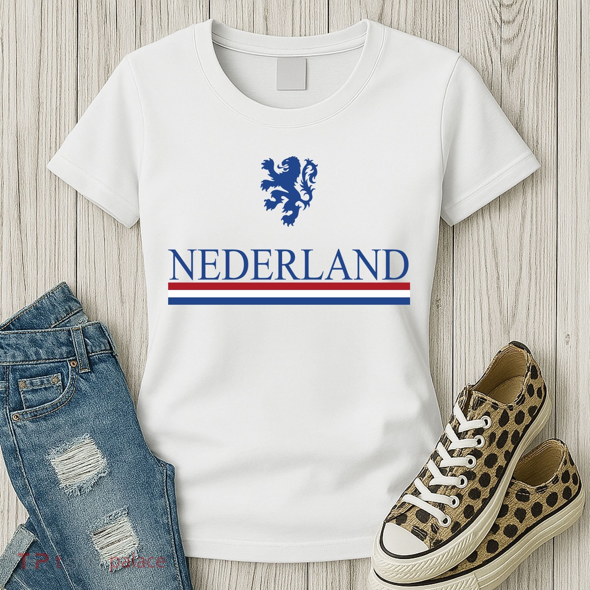 Nederland Dutch Flag Logo Women's T-Shirt