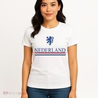 Nederland Dutch Flag Logo Women's T-Shirt thumb 4