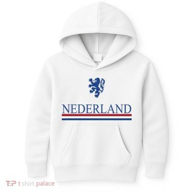 Nederland Dutch Flag Logo Kids Hoodie
