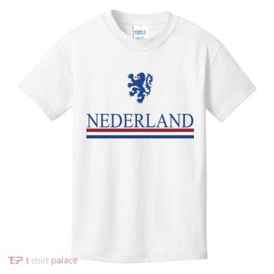 Nederland Dutch Flag Logo Kids T-Shirt
