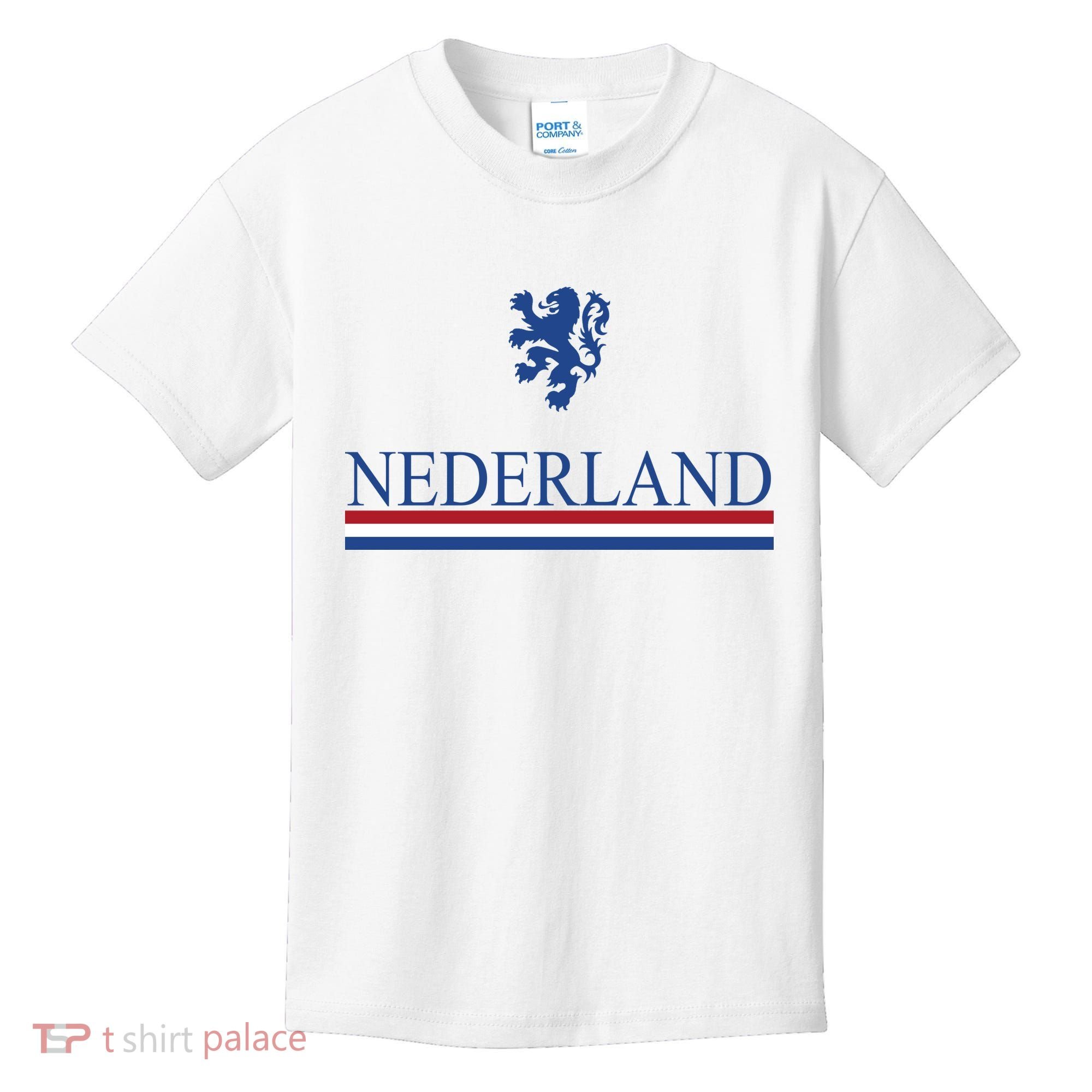 Nederland Dutch Flag Logo Kids T-Shirt