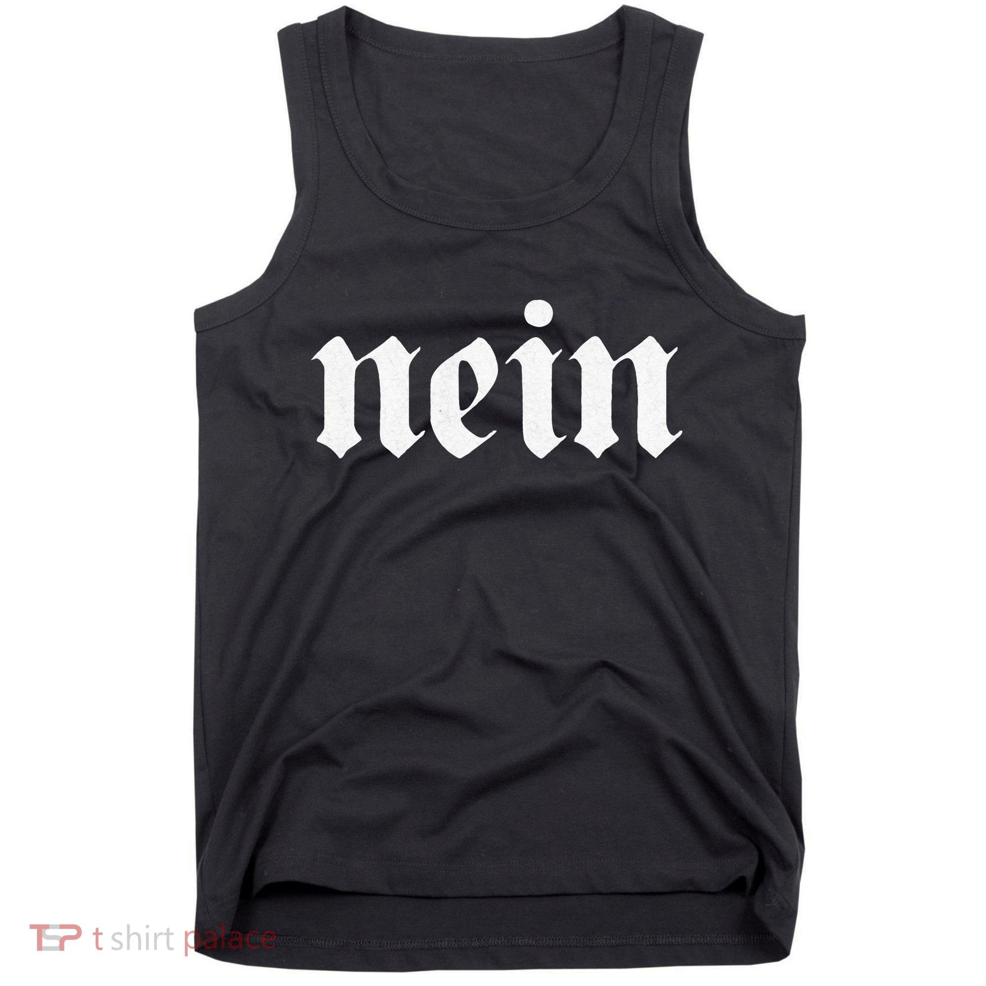 NEIN Deutschland Flag of german Eagle Germany German Tank Top