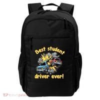 New Driver Funny Best Student Driver Ever Learning To Drive Backpack thumb 0