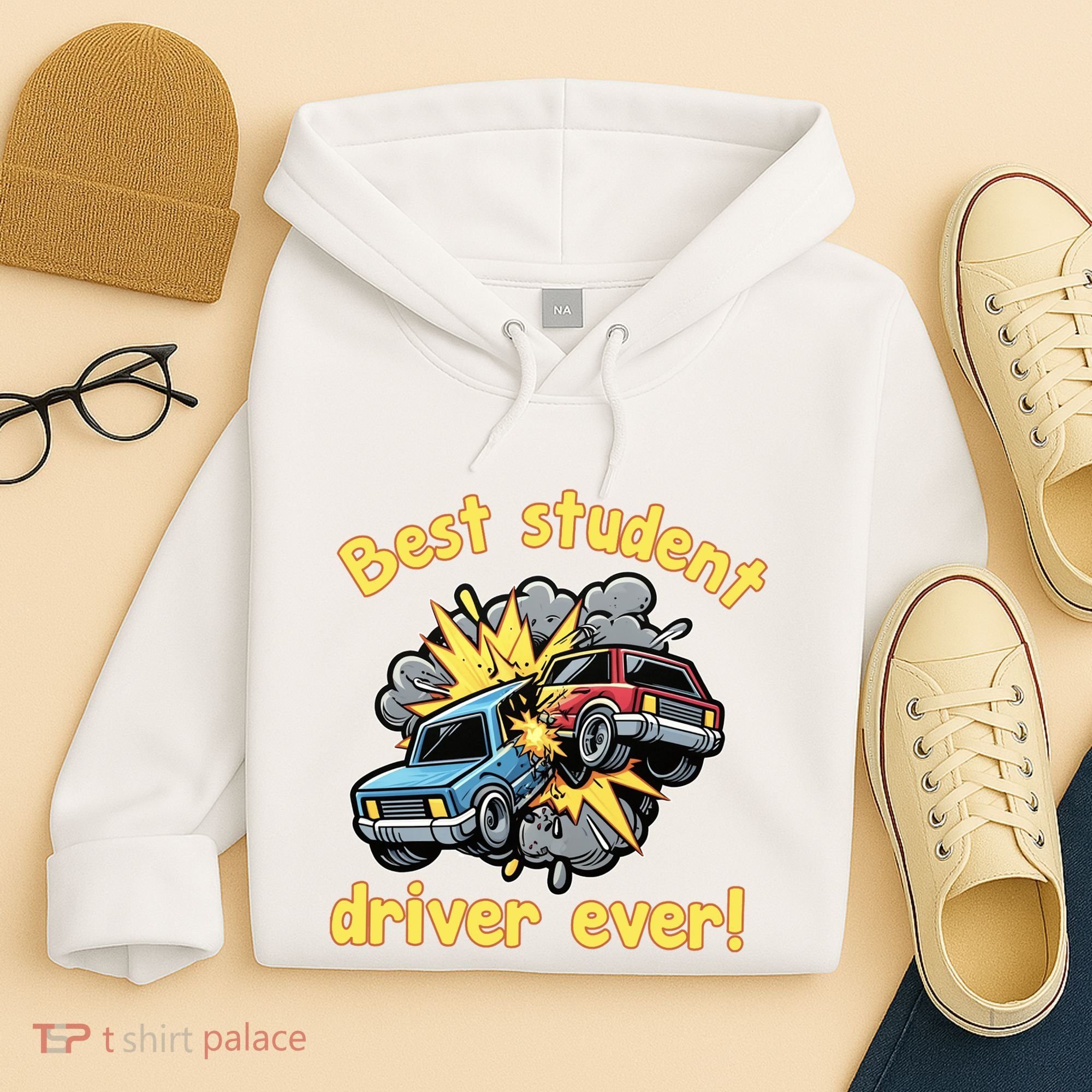 New Driver Funny Best Student Driver Ever Learning To Drive Hoodie