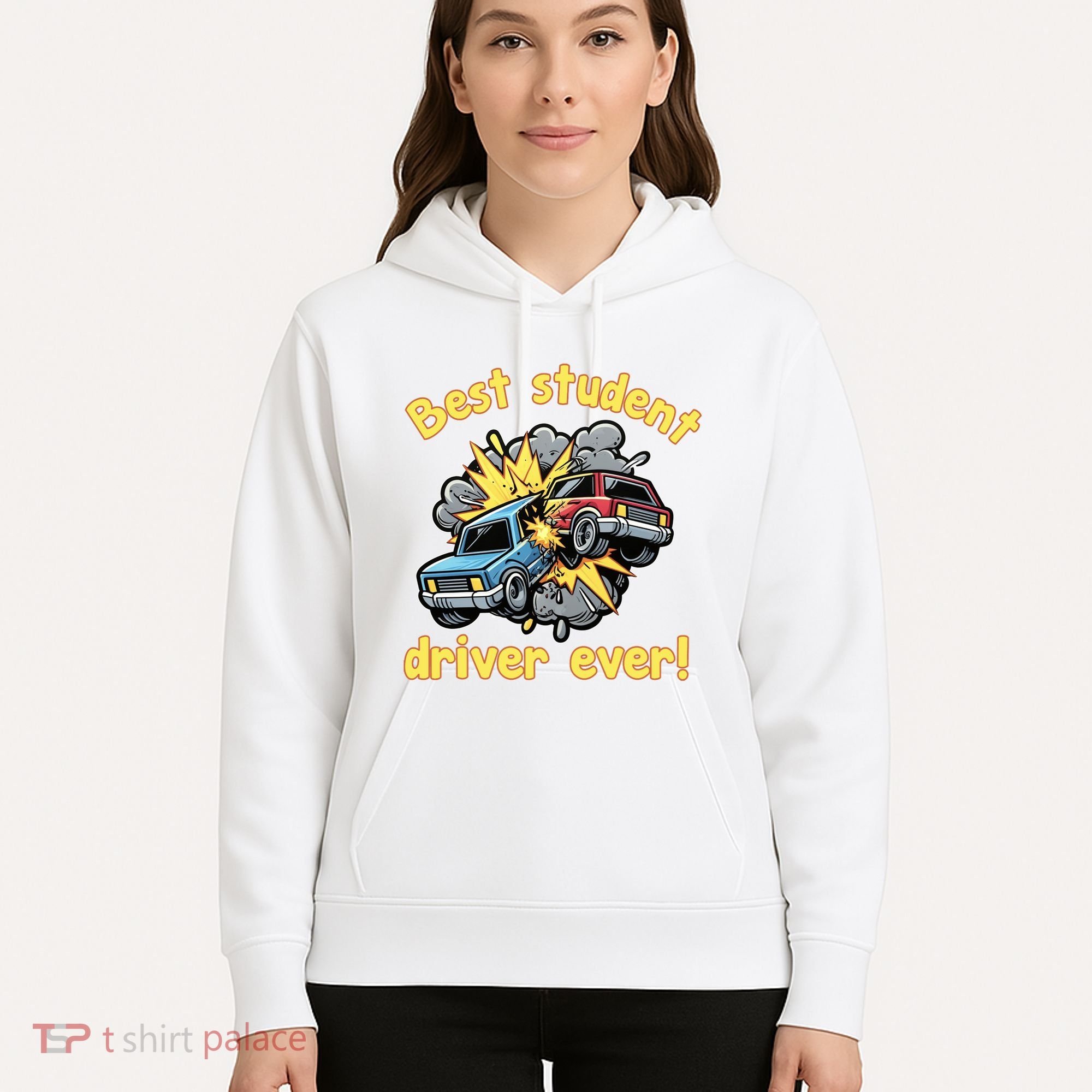 New Driver Funny Best Student Driver Ever Learning To Drive Hoodie