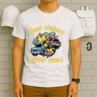 New Driver Funny Best Student Driver Ever Learning To Drive T-Shirt thumb 6