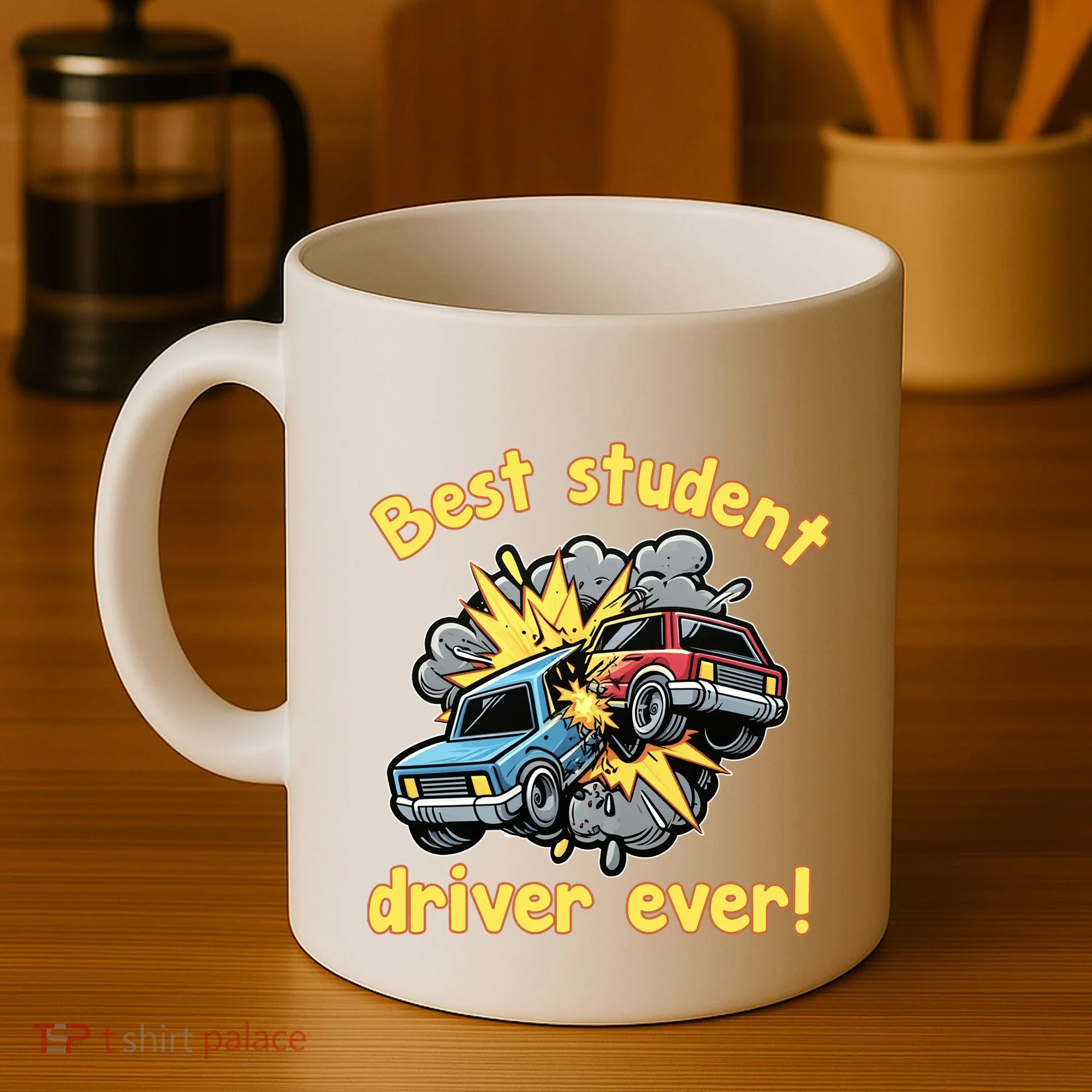 New Driver Funny Best Student Driver Ever Learning To Drive Coffee Mug