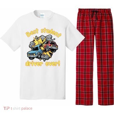 New Driver Funny Best Student Driver Ever Learning To Drive Pajama Set