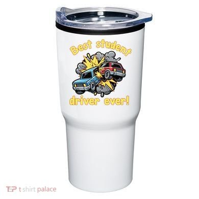 New Driver Funny Best Student Driver Ever Learning To Drive Tumbler
