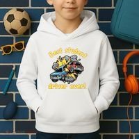 New Driver Funny Best Student Driver Ever Learning To Drive Kids Hoodie thumb 2