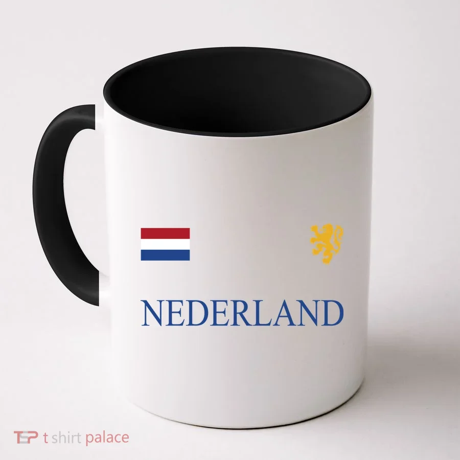 Nederland Dutch Flag Logo Gift Coffee Mug
