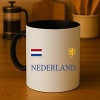 Nederland Dutch Flag Logo Gift Coffee Mug thumb 4