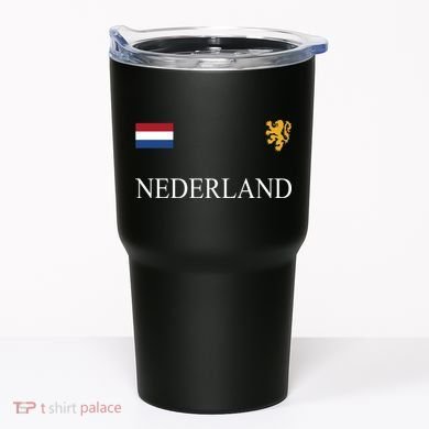 Nederland Dutch Flag Logo Gift Tumbler