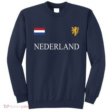 Nederland Dutch Flag Logo Gift Sweatshirt