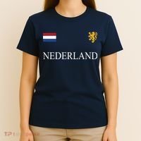 Nederland Dutch Flag Logo Gift T-Shirt thumb 4