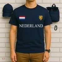 Nederland Dutch Flag Logo Gift T-Shirt thumb 6