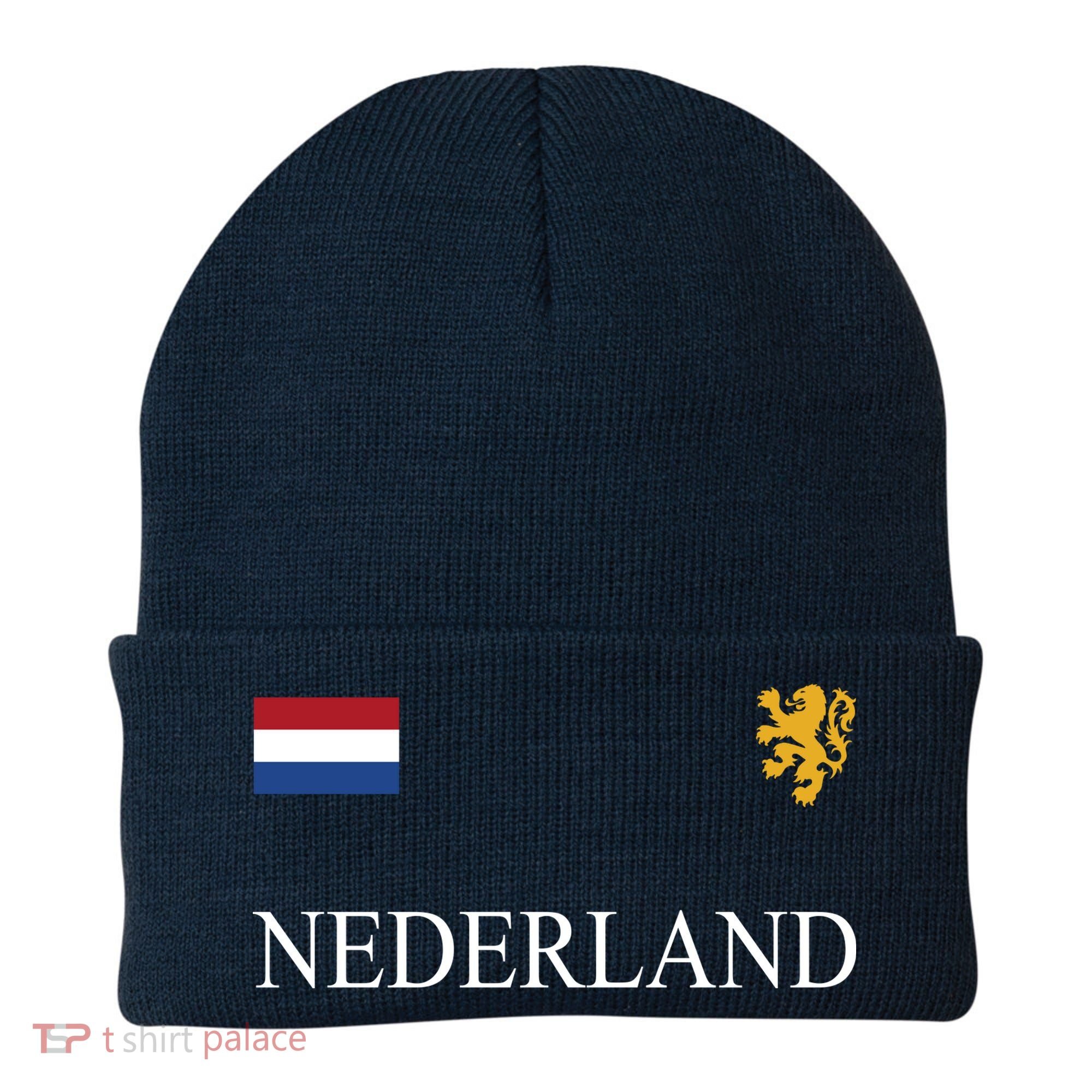 Nederland Dutch Flag Logo Gift Beanie