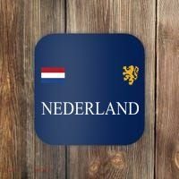 Nederland Dutch Flag Logo Gift Coaster thumb 0